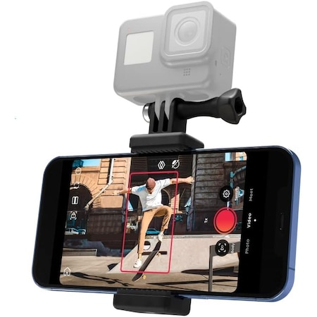 Pivo Action Mount Lightweight Smartphone Holder Stand with Universal Clamp Adapter AM